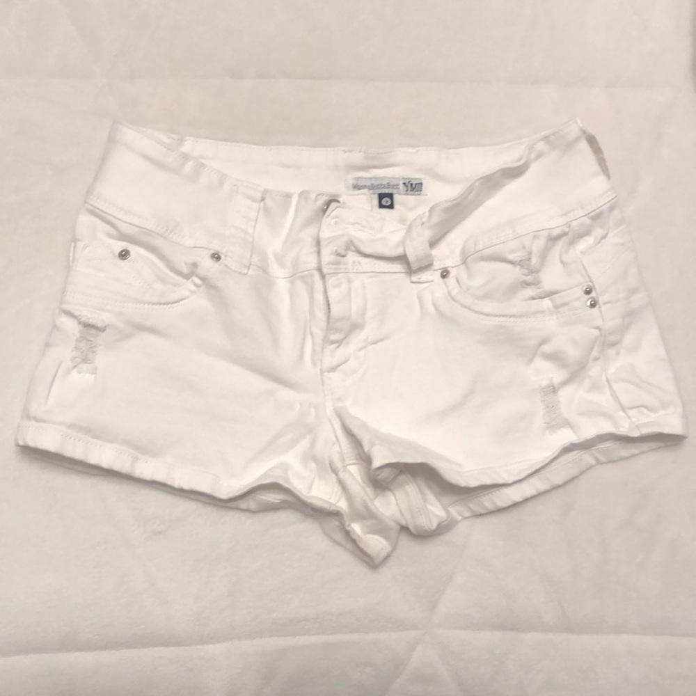 White shorts